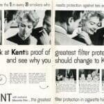 1952, the Kent cigarette with the Micronite filter is marketed